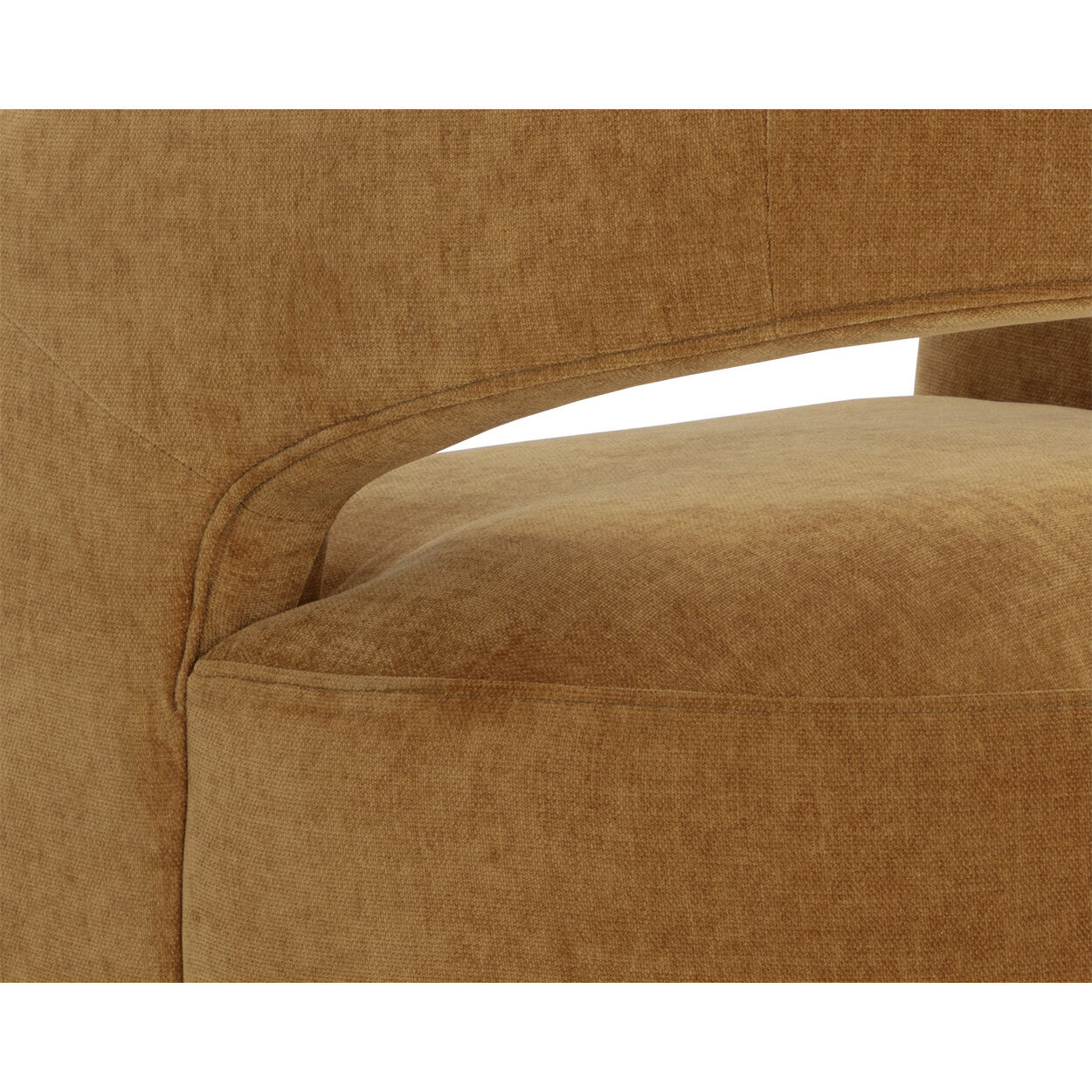 Lloret Danny Amber Wheeled Dining Armchair, Wheeled